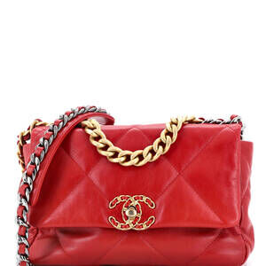 Chanel 19 Flap Bag Quilted Leather #223830C49B